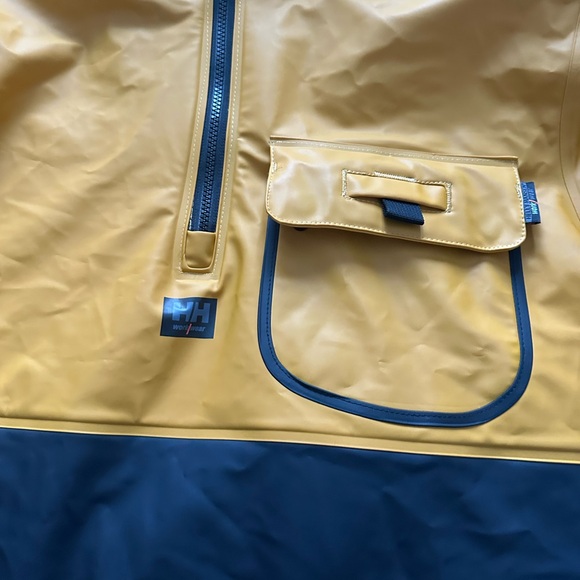 Helly Hansen Roan Anorak Ochre/Charcol Men’s Medium NWOT - Picture 6 of 8